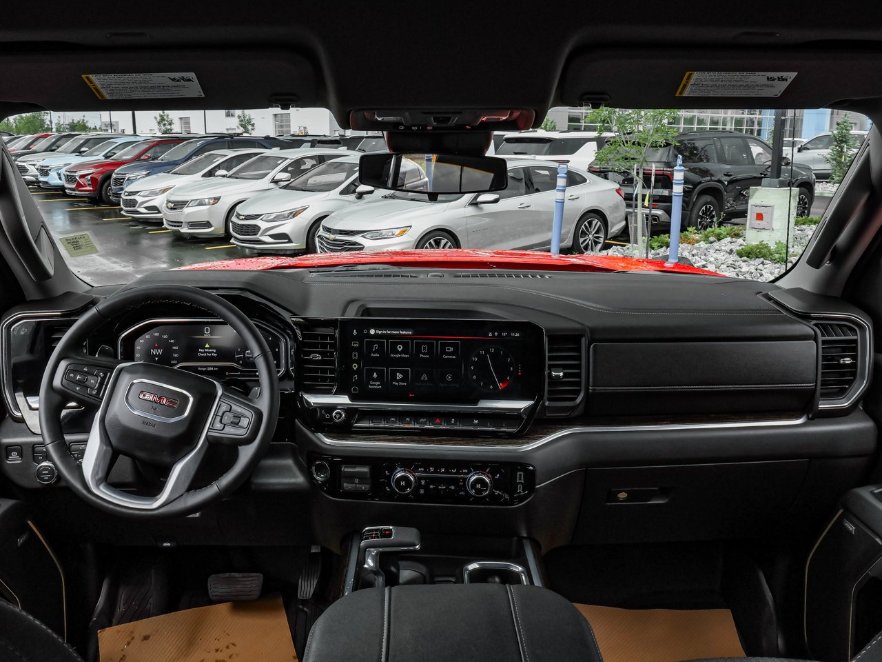 2025 GMC Sierra 1500 4WD Crew Cab 147 Elevation Red Sherwood Park - photo #13