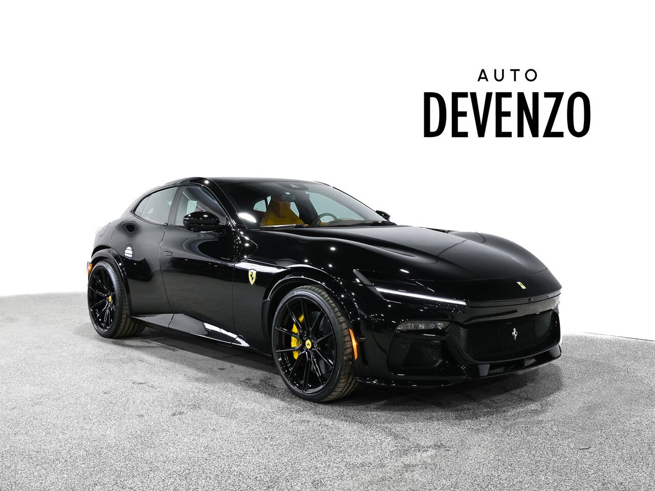 Ferrari Purosangue V12 725HP *** FULL CAR SATIN PPF *** 2026 Noir Saint-Eustache - photo #2
