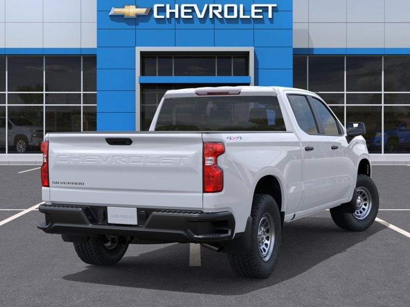 2026 CHEVROLET Silverado 1500 K1500 SILVERADO CREW CAB WT STD/BOX (1WT) SUMMIT WHITE Rivière-du-Loup - photo #3