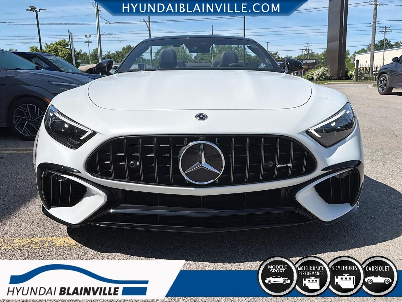 2022 Mercedes-Benz SL White Blainville - photo #1