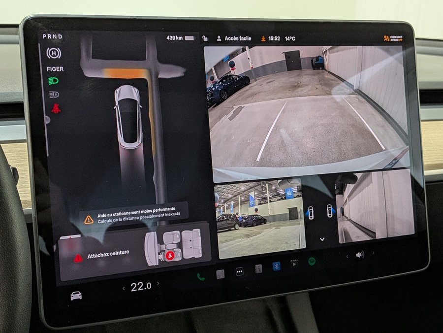 Tesla Model 3 2022 2022 Blanc