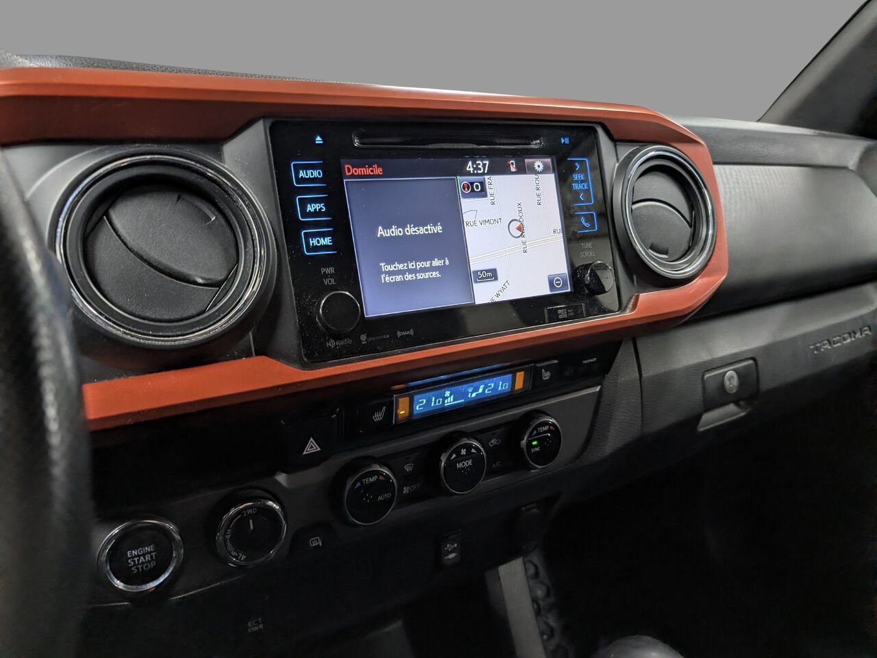 2017 Toyota Tacoma 5TFDZ5BN2HX018435 Orange Sherbrooke - photo #17