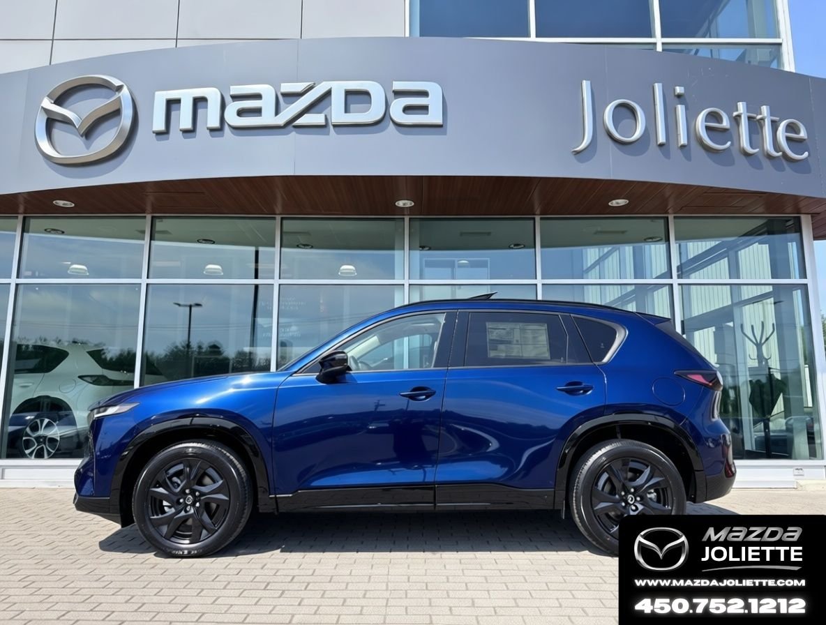 2026 MAZDA CX-5 Navy Blue Mica Notre-Dame-des-Prairies - photo #3