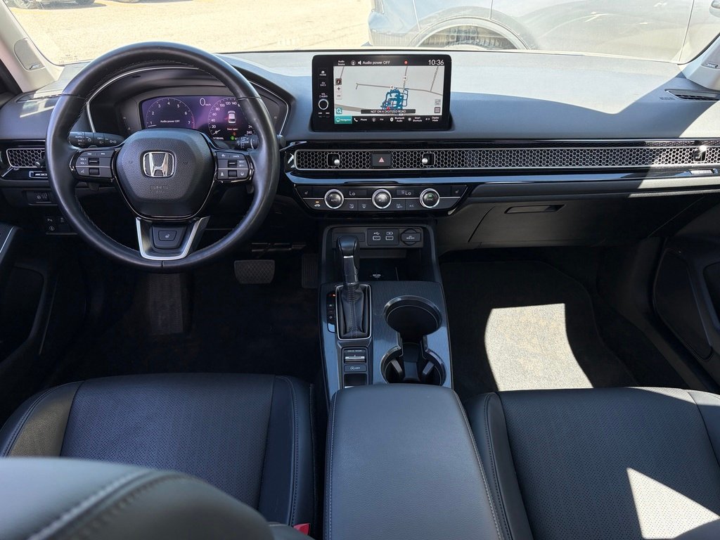 Honda Civic Sedan Touring 2022 Noir Gatineau - photo #14