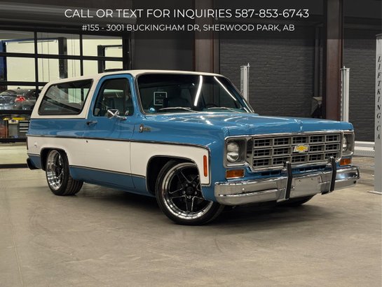 1978 Chevrolet K5 Blazer 1978 Blue