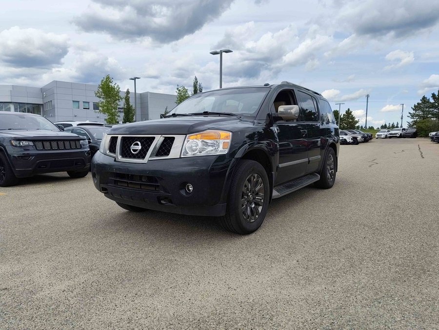 2015 Nissan Armada 2015 Espresso Black Metallic