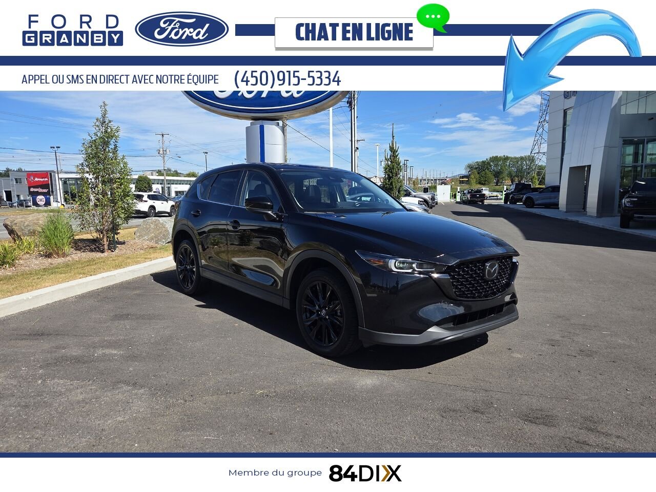Mazda CX-5 2022 Noir Granby - photo #0