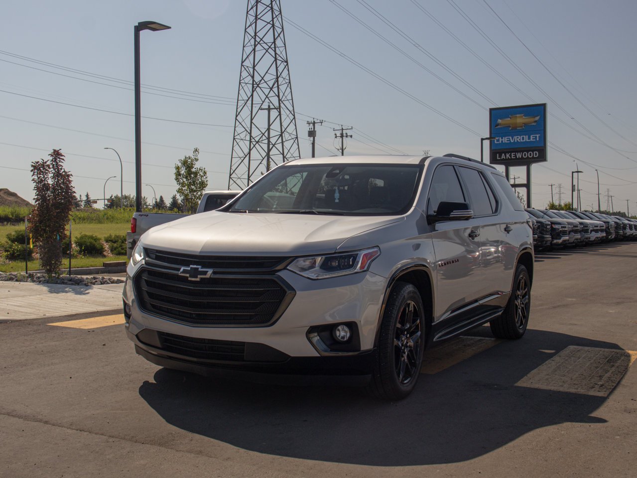 2019 Chevrolet Traverse AWD 4dr Premier w/1LZ Grey Sherwood Park - photo #3