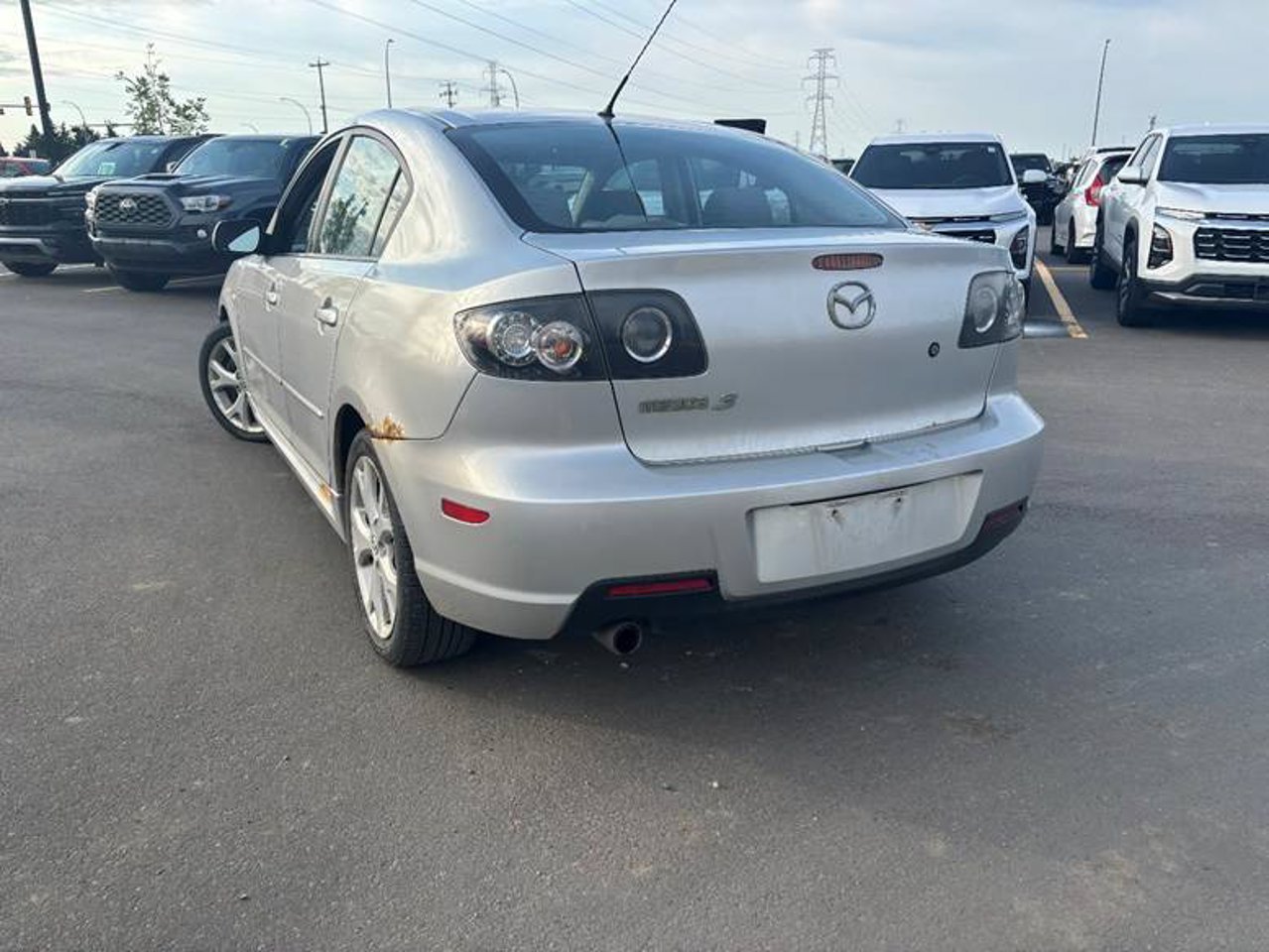 2007 Mazda Mazda3 4dr Sdn Auto GT Sunlight Silver Mica Sherwood Park - photo #3