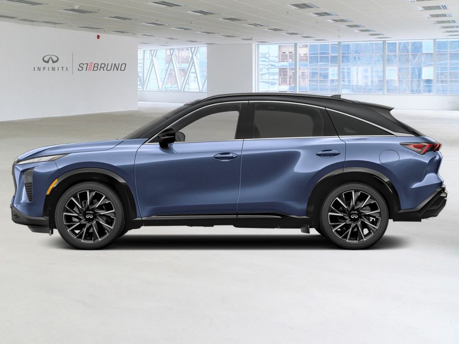 INFINITI QX65 2027 2027 Bleu arc-en-ciel lunaire/Noir obsidienne