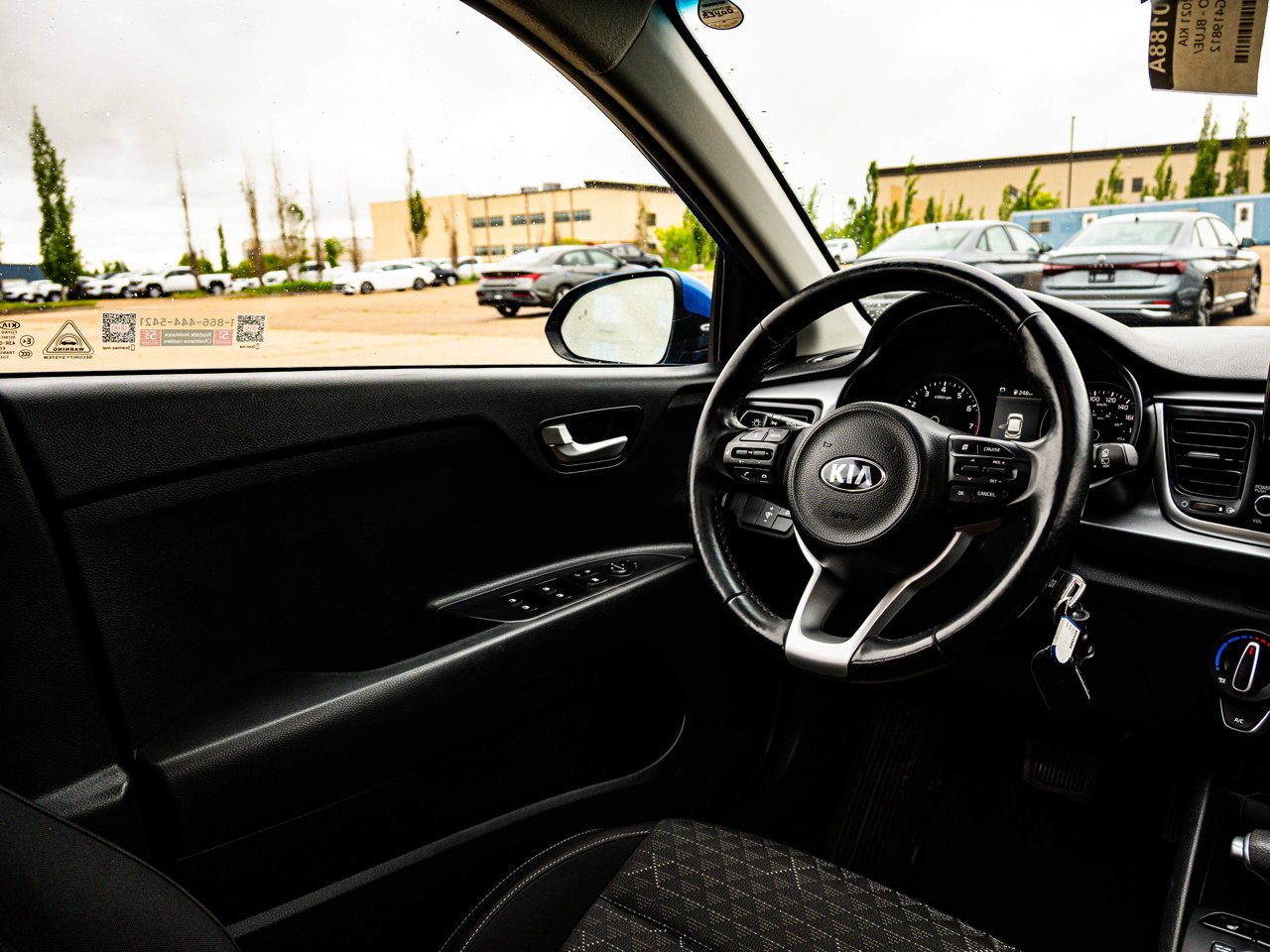 2021 Kia Rio 5-door LX+ IVT Blue Sherwood Park - photo #29