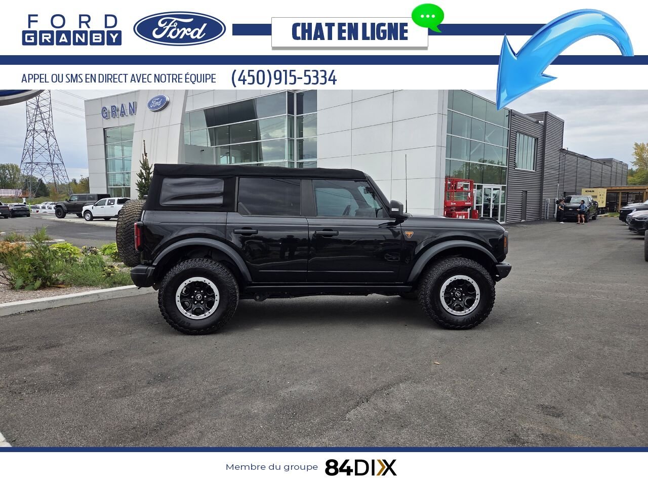 Ford Bronco 2021 Noir Granby - photo #7