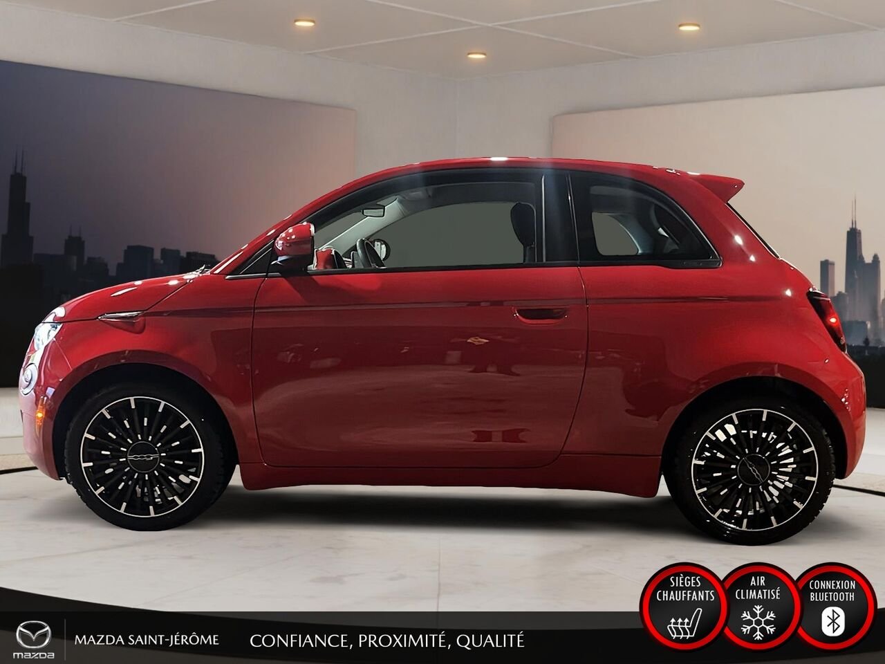 FIAT 500e 2024 Rouge Saint-Jérôme - photo #10