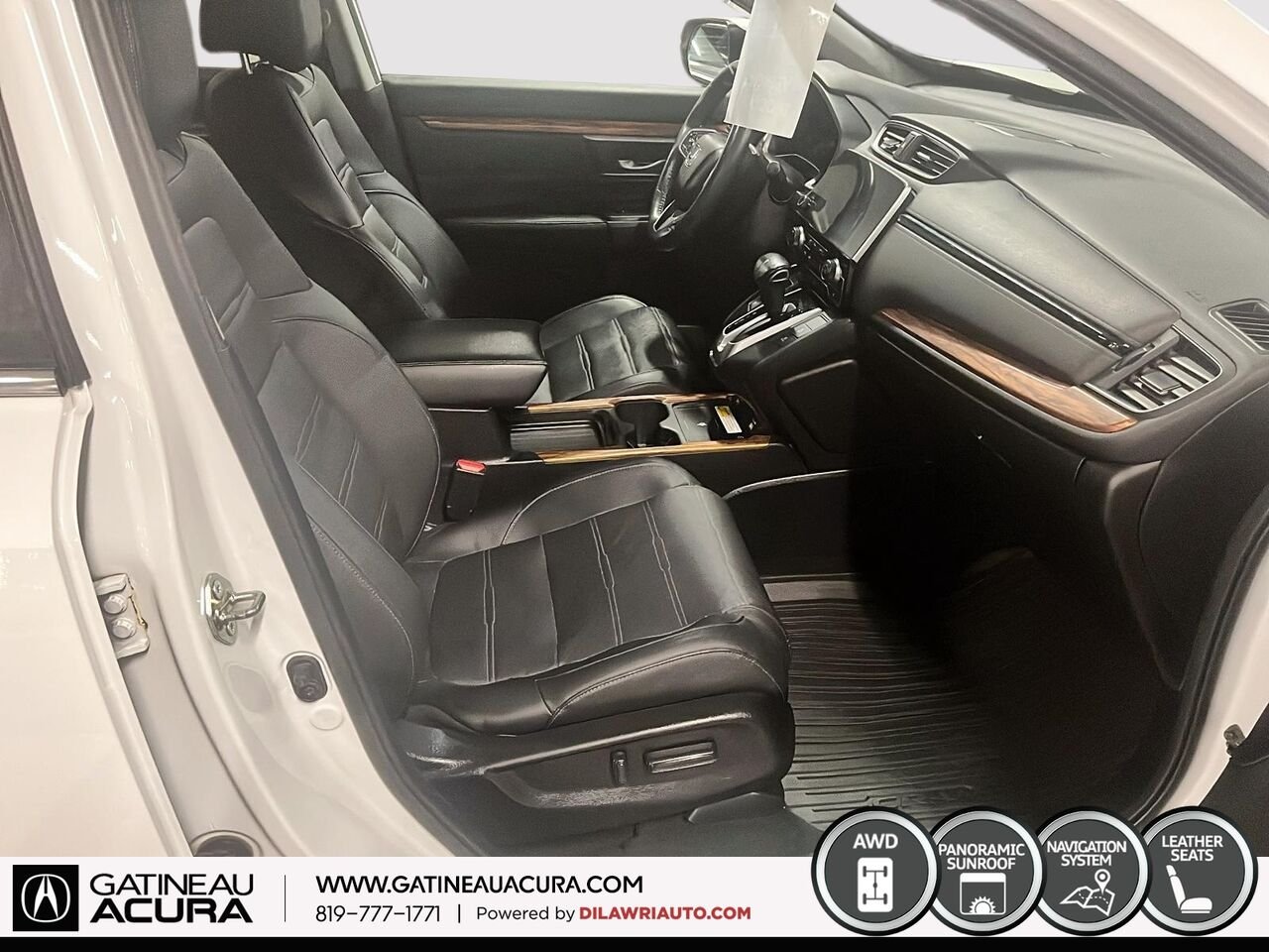 2020 Honda CR-V Touring AWD White Gatineau - photo #19