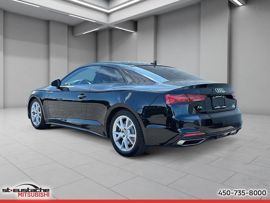 2021 Audi A5 coupé Technik 2.0 TFSI quattro-cuir-toit panoramique-sièges électrique chauffants Black