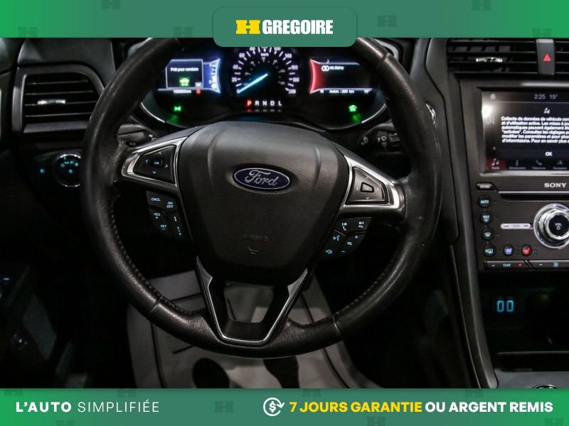 Ford Fusion 728870 | HYBRID TITANIUM CUIR TOIT MAGS CAM RECULE 2020 Gris Laval - photo #18