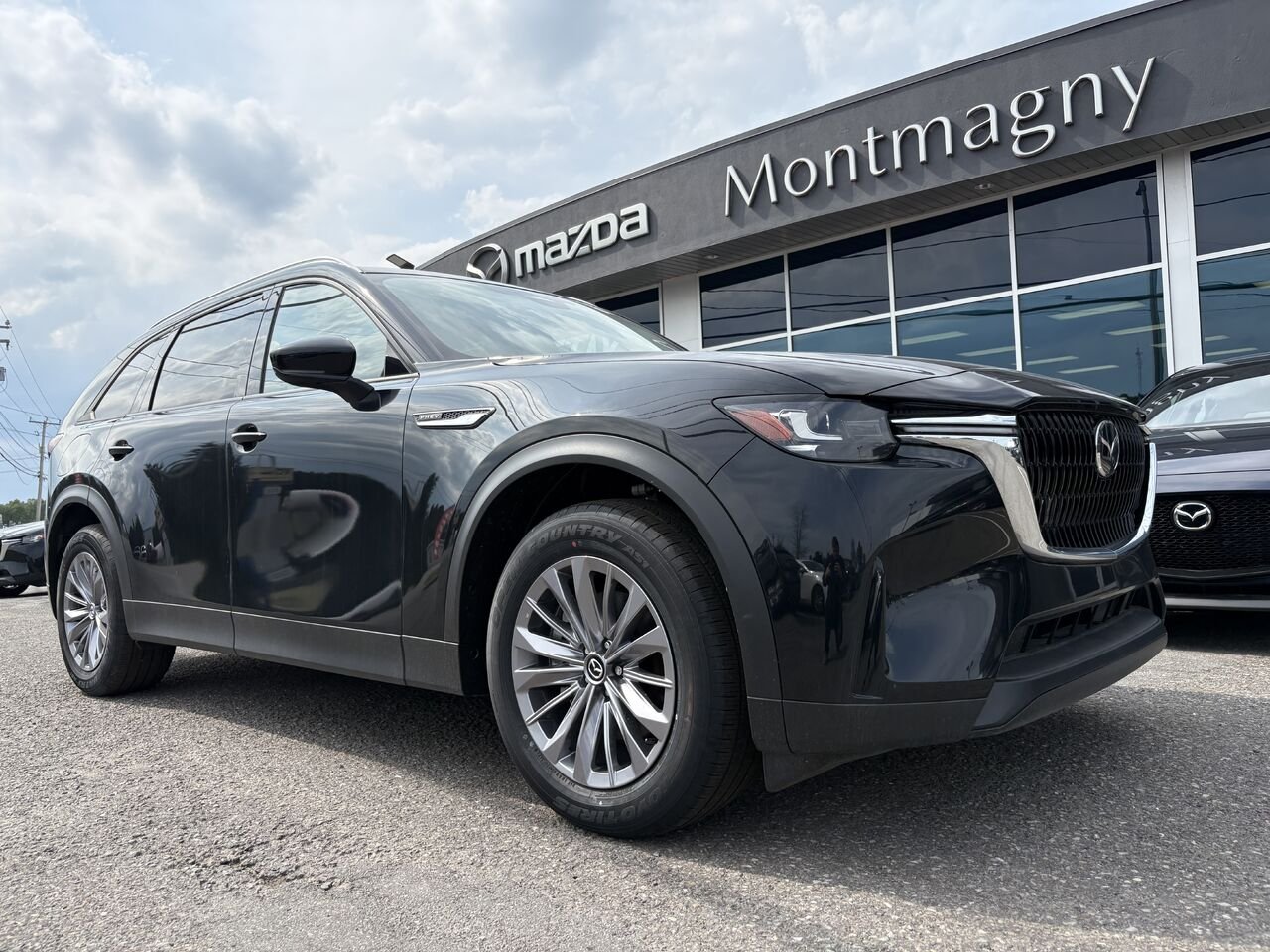 MAZDA CX-90 hybride rechargeable GS-L TI 2026 Noir de jais mica Montmagny - photo #0