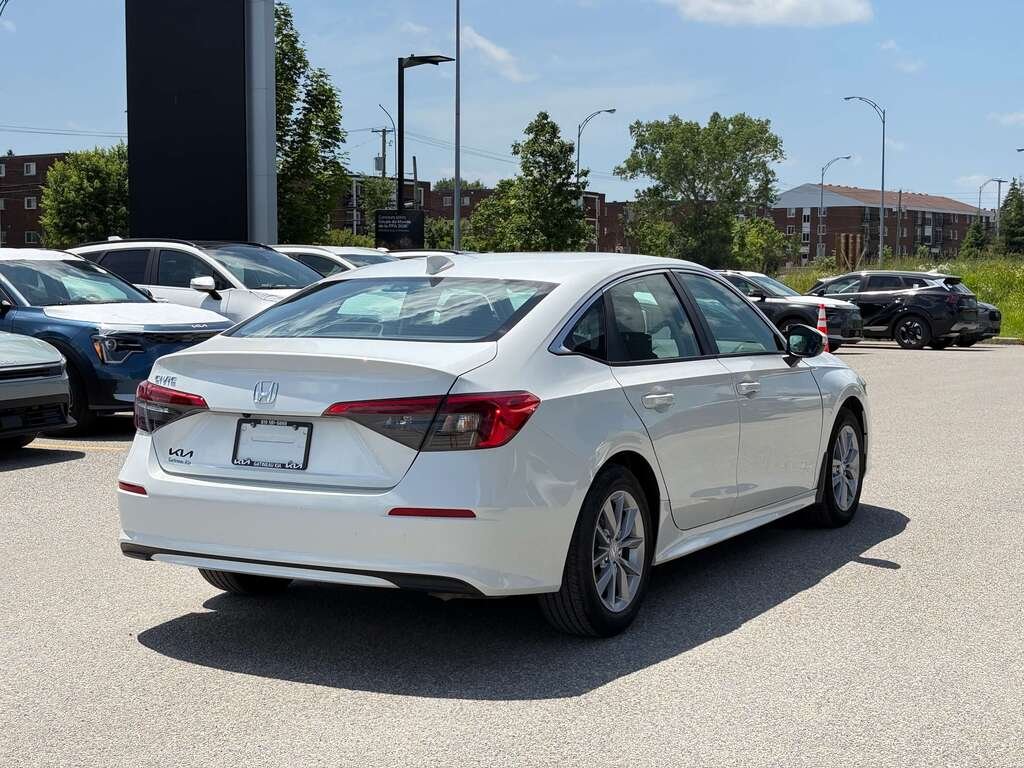 2022 Honda Civic Sedan White Gatineau - photo #5