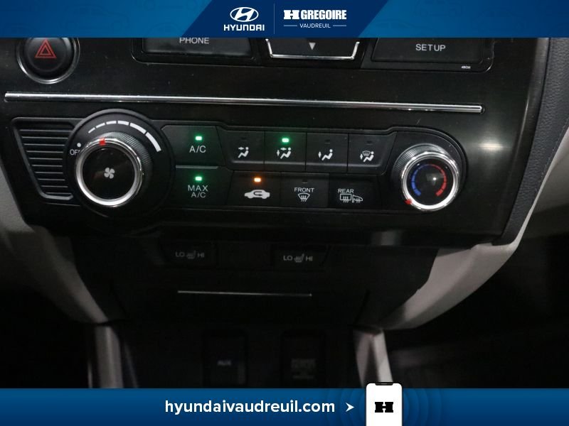 Honda Civic YA888 | LX 4 portes, boîte automatique 2013 Gris Laval - photo #27