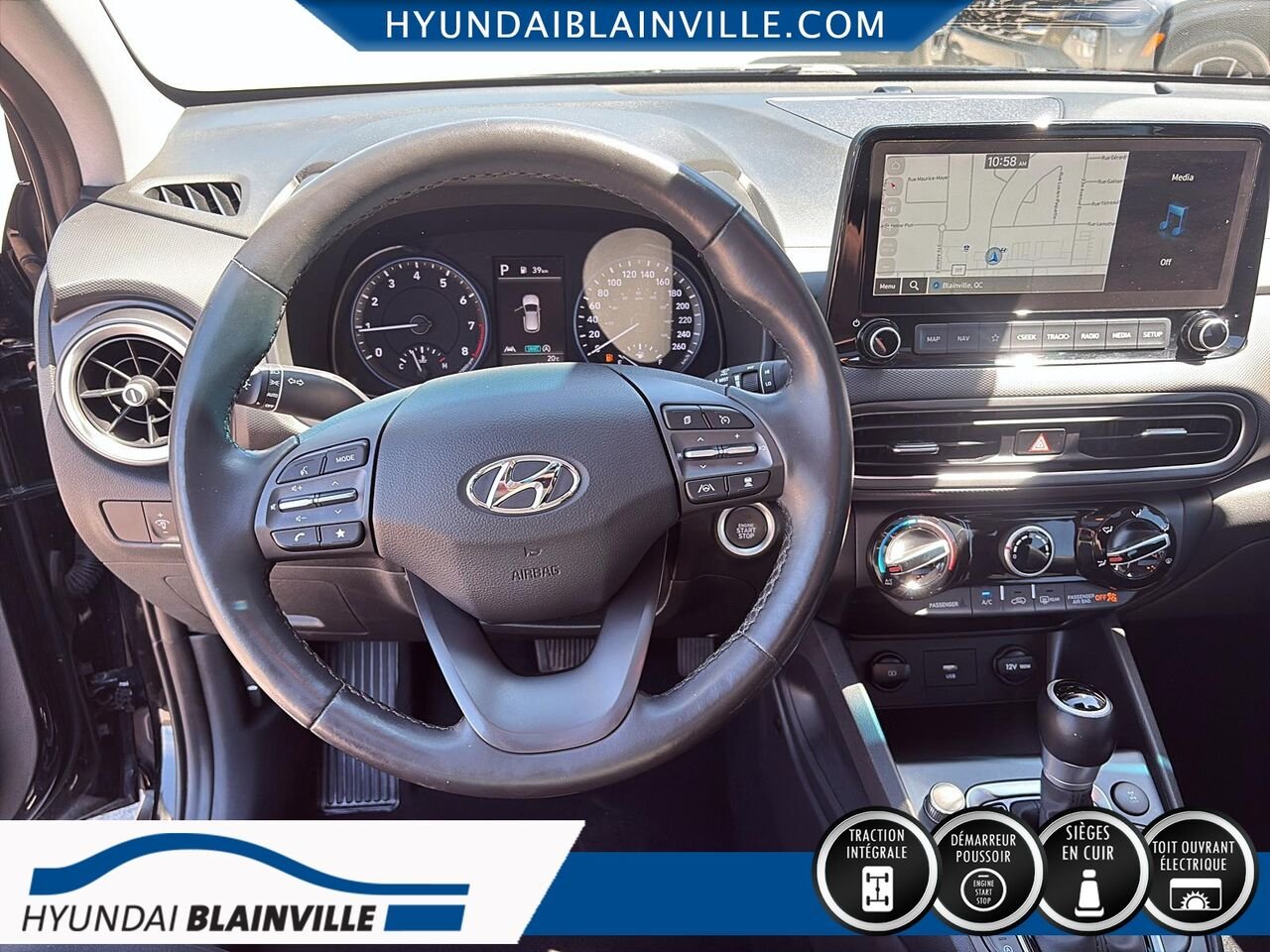 2023 Hyundai Kona Black Blainville - photo #14