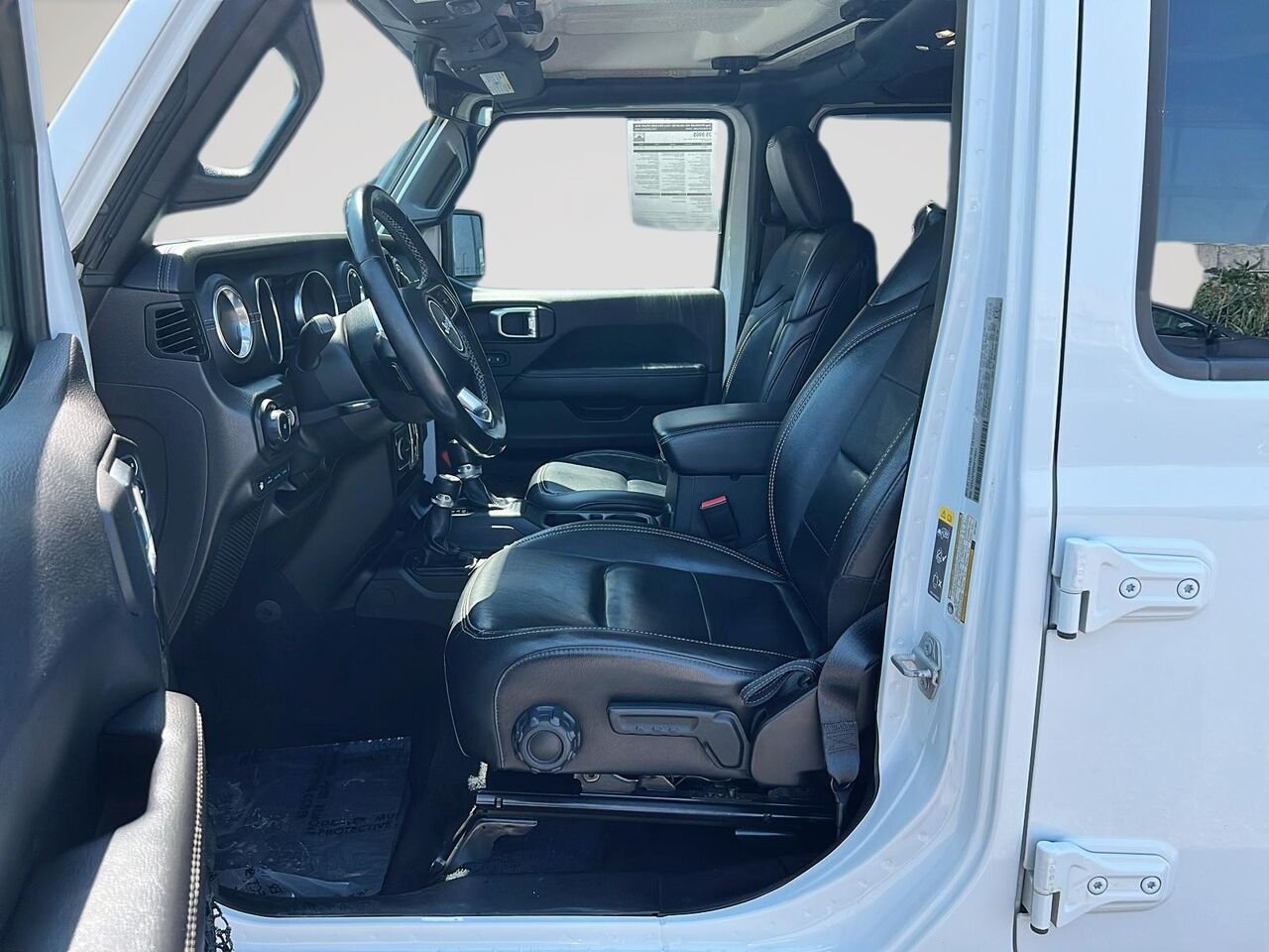 Jeep WRANGLER 4XE UNLIMITED COLD WEATHER GROUP 2022 Blanc Québec - photo #8