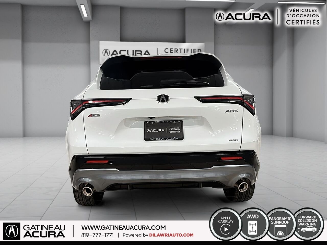 Acura ADX A-Spec AWD 2025 Blanc Ottawa & Gatineau - photo #16