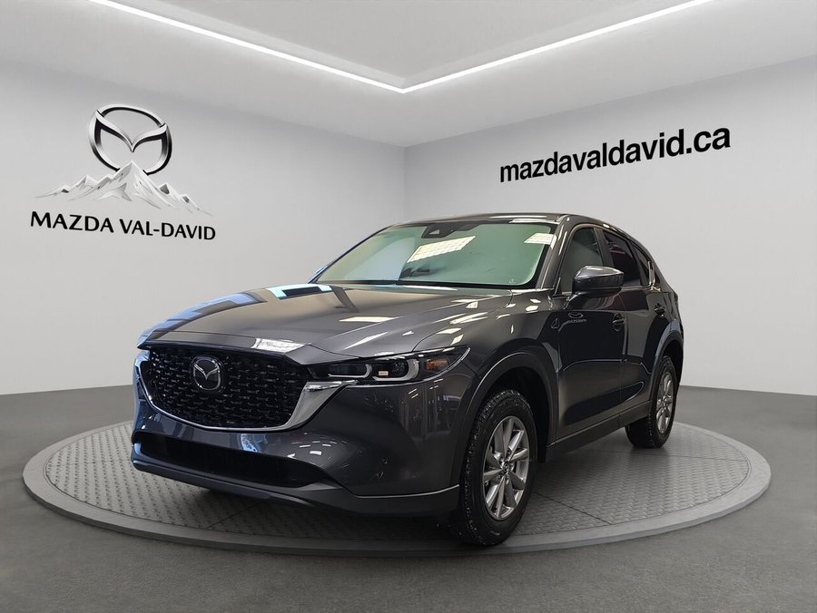 2025 Mazda CX-5 Gs, awd, sièges, volant et rétroviseurs chauffants, hayon électrique Polymetal Metallic