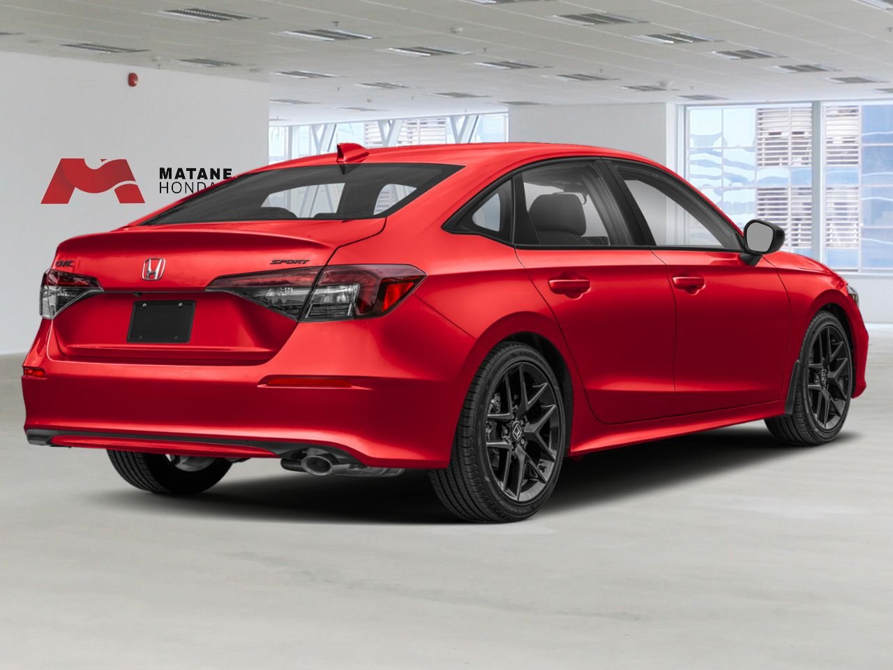 Honda Civic Berline CIVIC SDN SPORT 2026 Rouge rallye Matane - photo #1