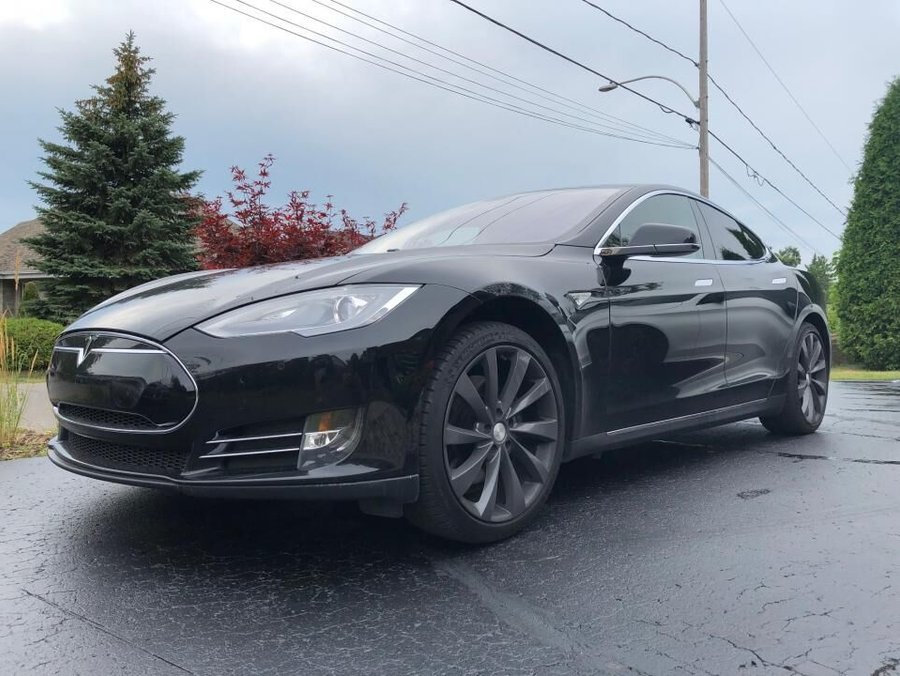 Tesla Model S 2013 2013 Noir