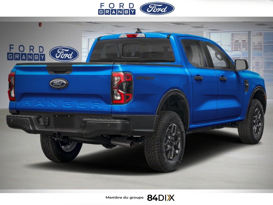 Ford Ranger XLT cabine SuperCrew 4RM caisse de 5 pi 2026 Bleu vélocité métallisé