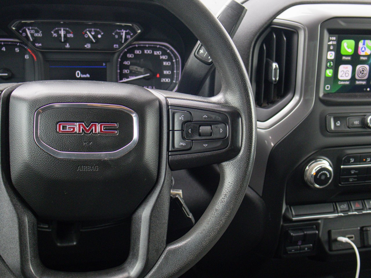2022 GMC Sierra 2500HD 4WD Crew Cab 159 Pro White Sherwood Park - photo #23