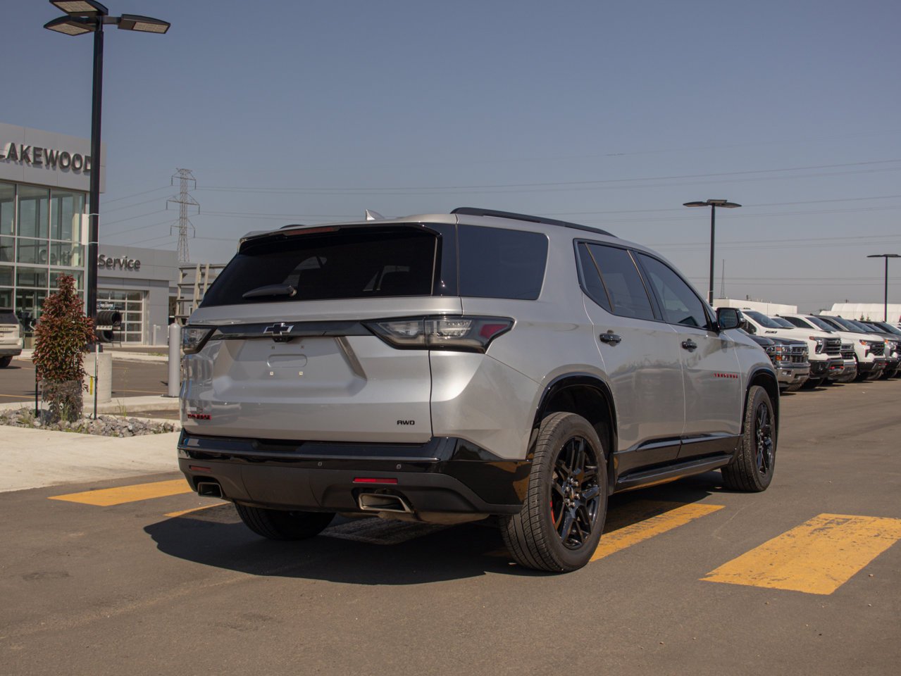 2019 Chevrolet Traverse AWD 4dr Premier w/1LZ Grey Sherwood Park - photo #9