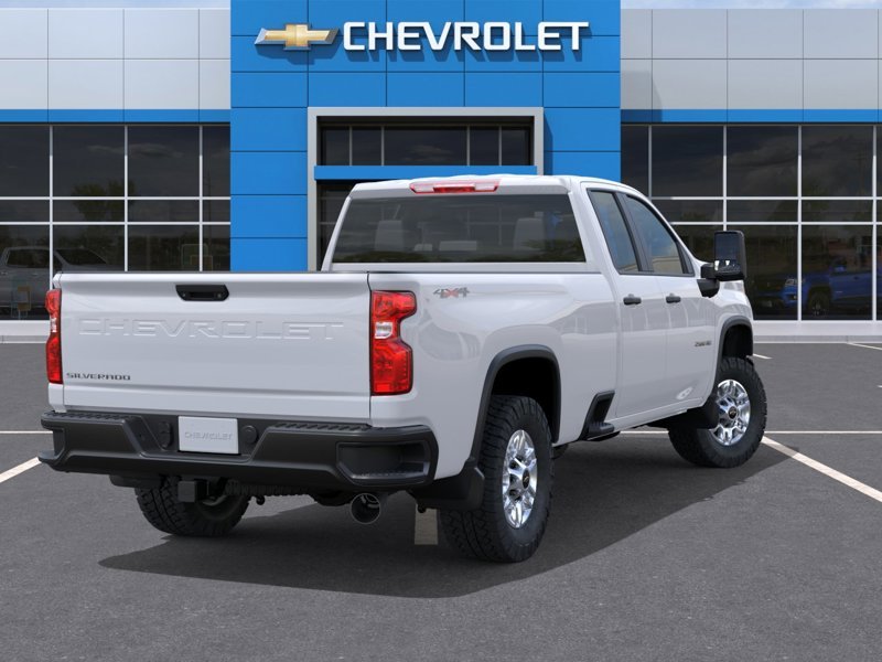 2026 CHEVROLET Silverado 2500HD K2500 HD SILVERADO DOUBLE CAB WT L/BOX DURAMAX (1WT) SUMMIT WHITE Rivière-du-Loup - photo #3