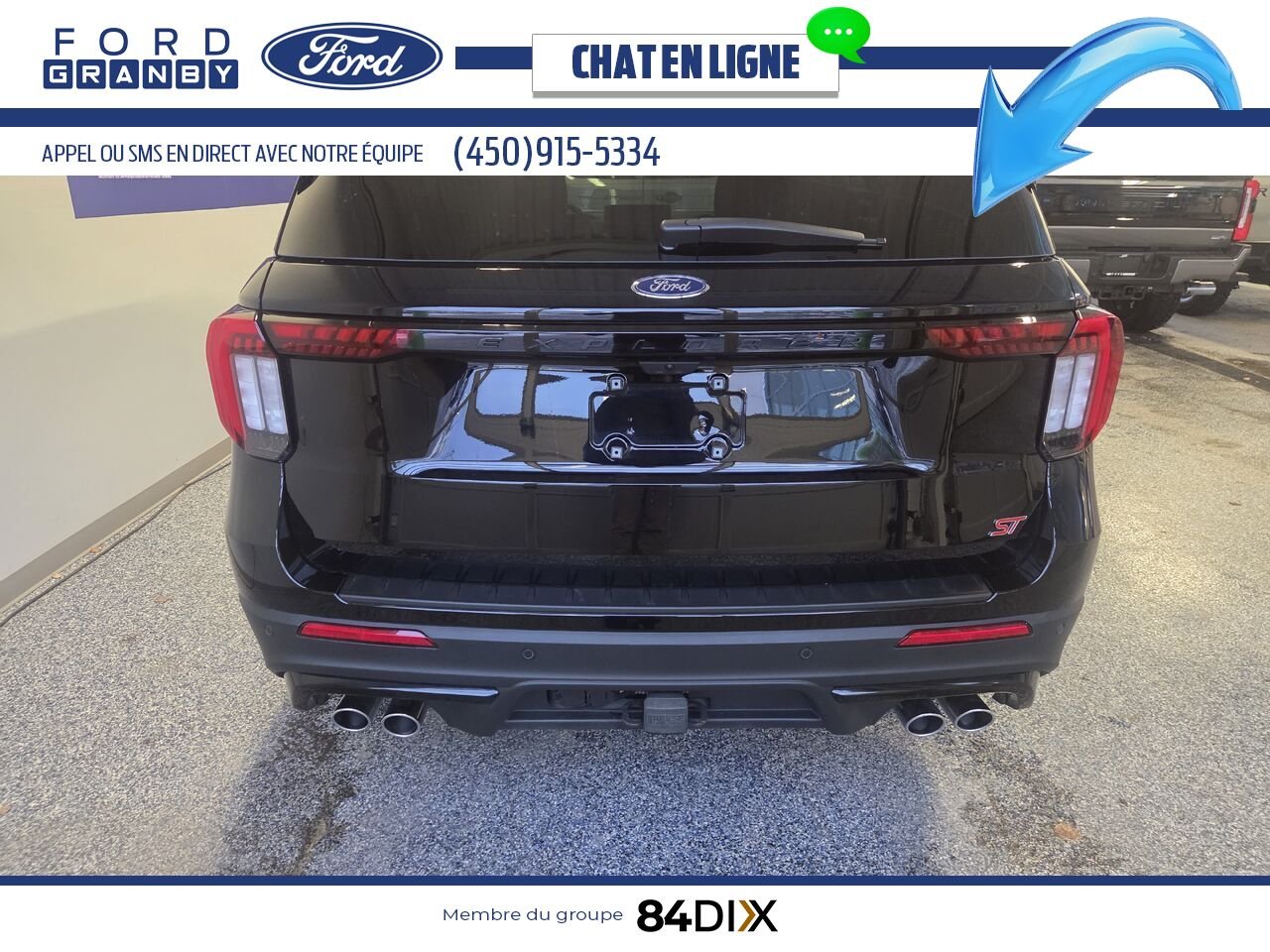 Ford Explorer 2025 Noir Granby - photo #3