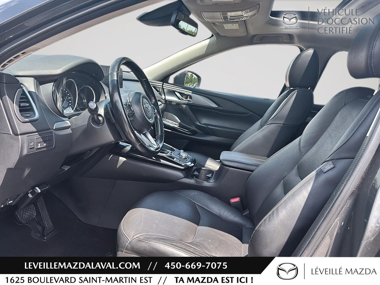 Mazda CX-9 GS TI 2023 Gris Laval - photo #9