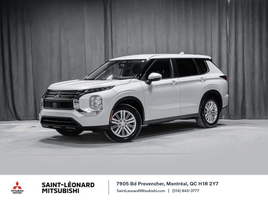 2024 Mitsubishi Outlander ES S-AWC SIEGES CHAUFFANTS APPLE CARPLAY White