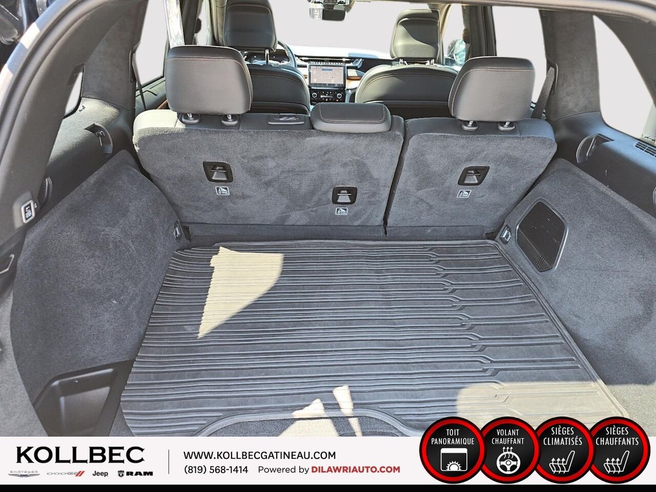 2023 JEEP GRAND CHEROKEE 26961 | Summit Reserve 4x4 Black Gatineau - photo #22