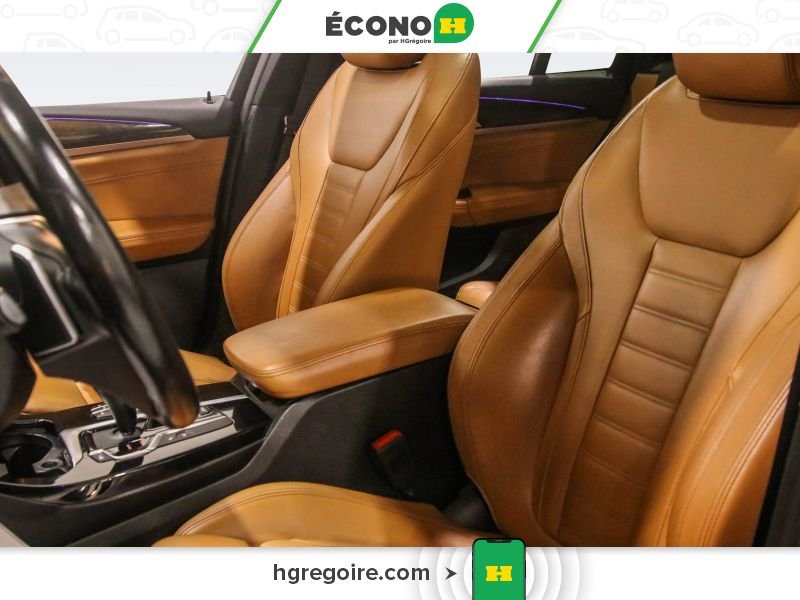 BMW X3 727822A | xDrive30i AUTO A/C CUIR TOIT NAV MAGS CAM BLUETOOT 2021 Noir Laval - photo #10