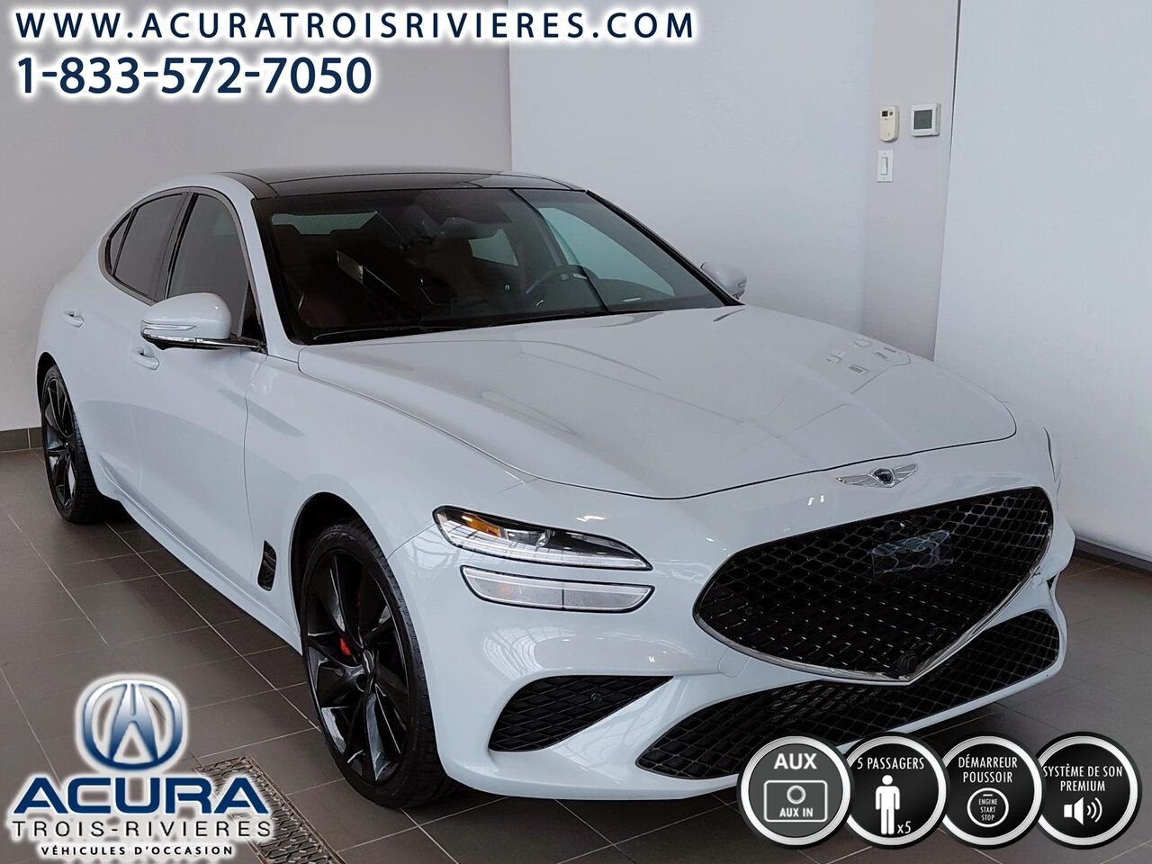 Genesis G70 3.3T AWD 2022 Gris Trois-Rivières - photo #1