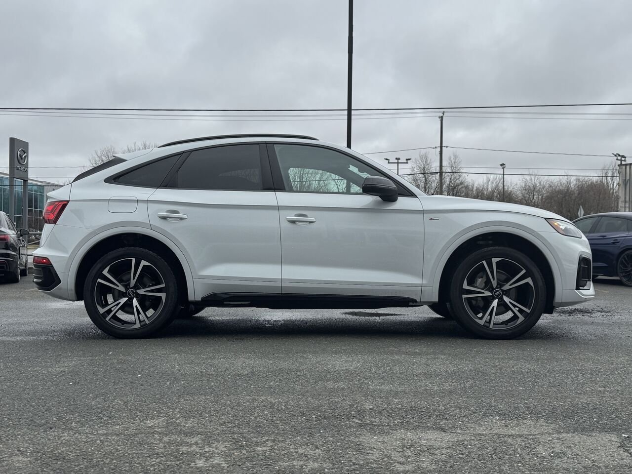 Audi Q5 Sportback Black Optic 2022 Blanc Granby - photo #7
