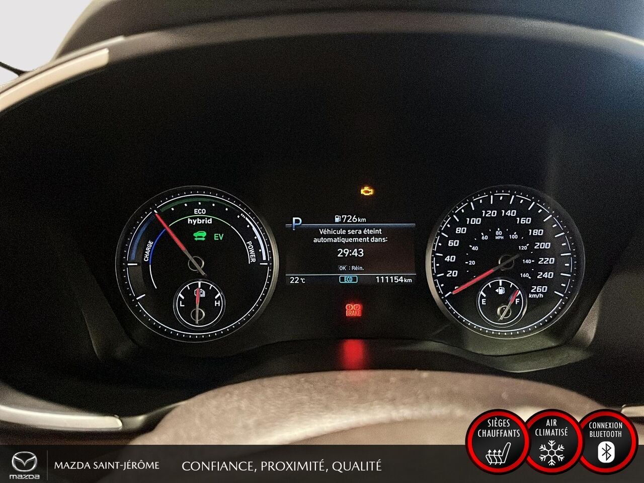 2022 Hyundai Santa Fe Hybrid TOIT PANORAMIQUE | CUIR | AWD | White Saint-Jérôme - photo #16