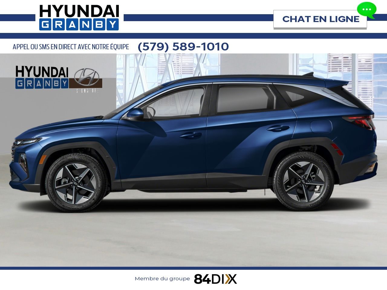 HYUNDAI Tucson 2026 Bleu océan Granby - photo #1