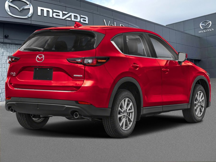 Mazda CX-5 Gs, awd, sièges, volant et rétroviseurs chauffants, hayon électrique 2025 Rouge vibrant cristal métallisé