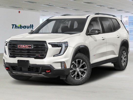 GMC Acadia AT4 4 portes TI 2026 BLANC GLACIER, TRIPLE COUCHE