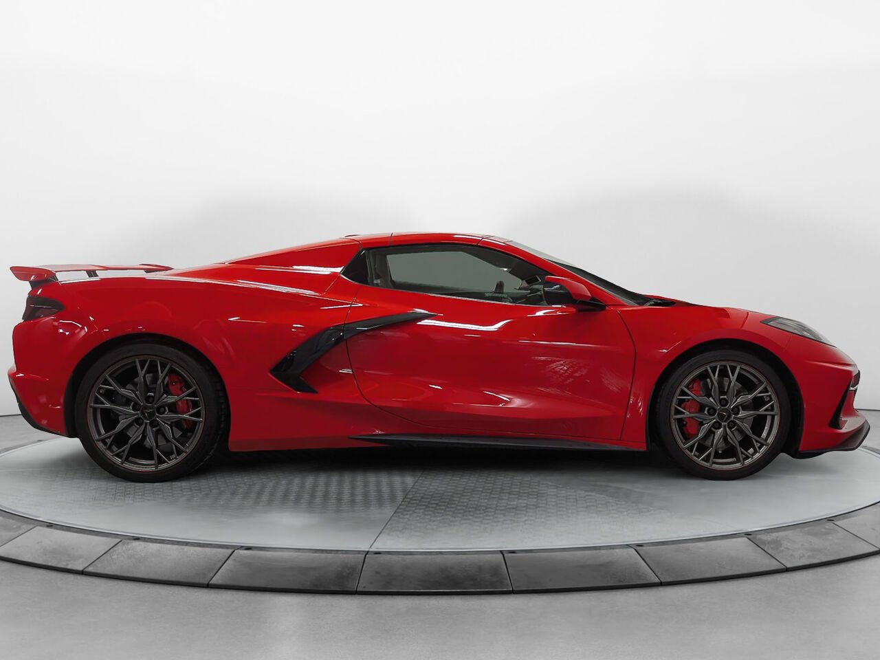 CHEVROLET CORVETTE STINGRAY CABRIOLET Stingray 3LT Groupe Z51 2025 Rouge Sherbrooke - photo #4