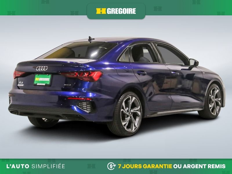 2023 Audi A3 Blue Blainville - photo #8