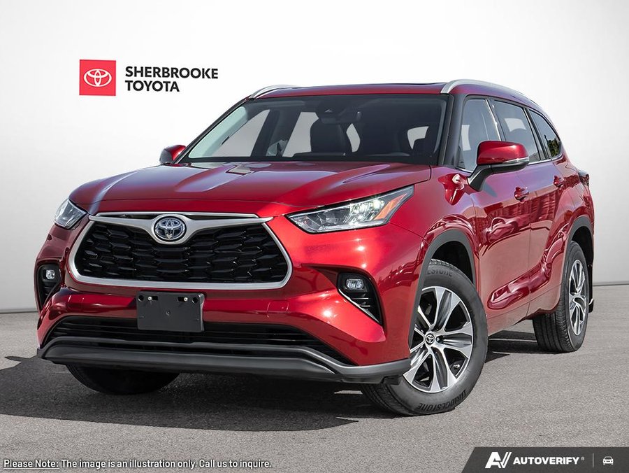 Toyota Highlander 2026 2026 Rouge rubis nacré