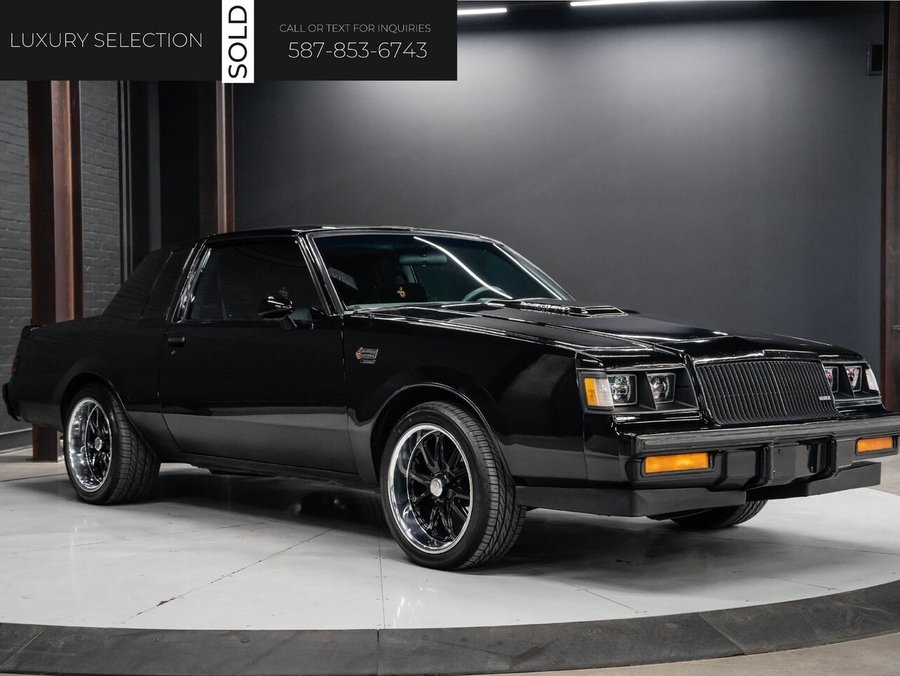1987 Buick Grand National 1987 Black