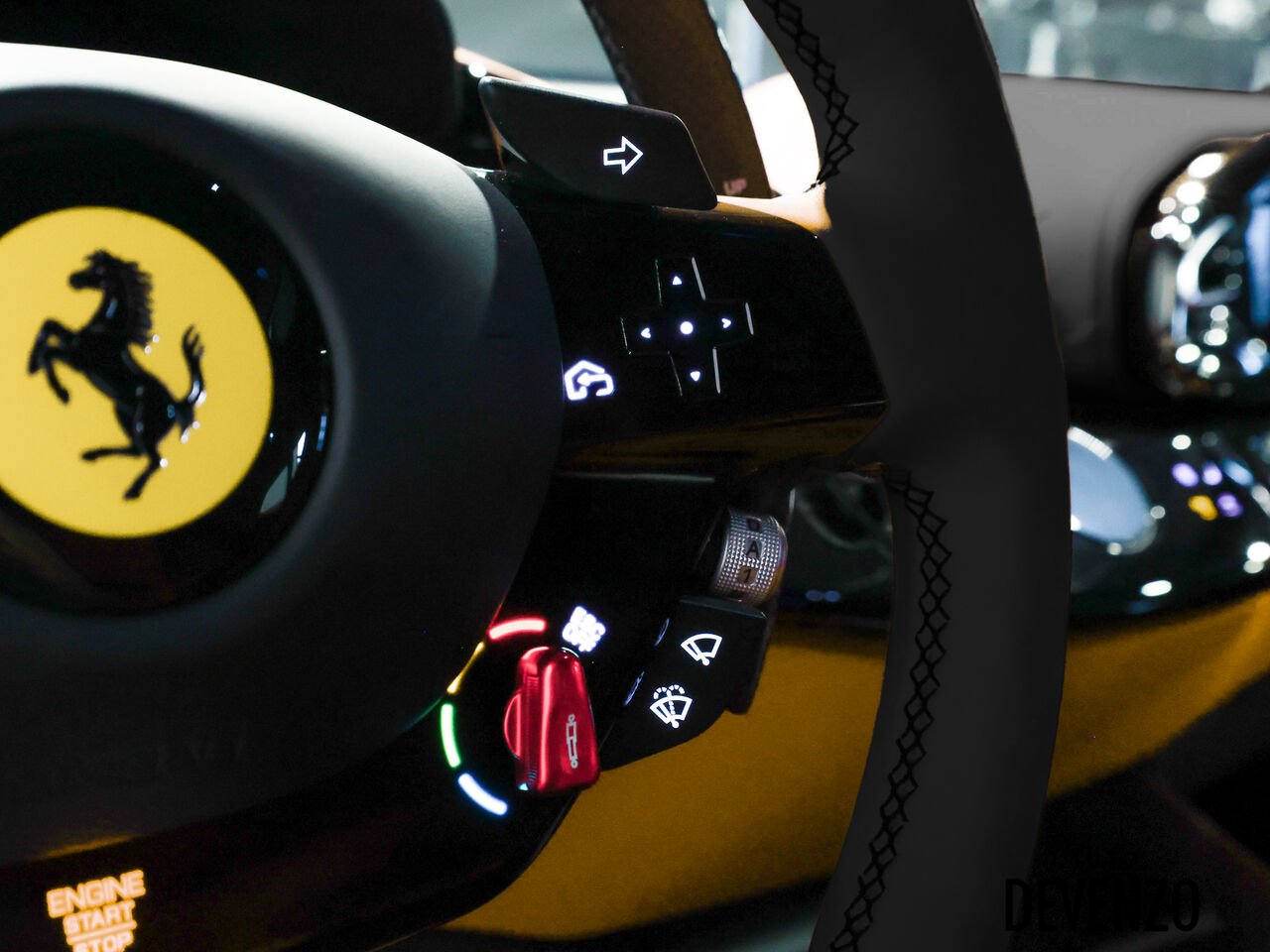 Ferrari Purosangue V12 725HP *** FULL CAR SATIN PPF *** 2026 Noir Saint-Eustache - photo #17