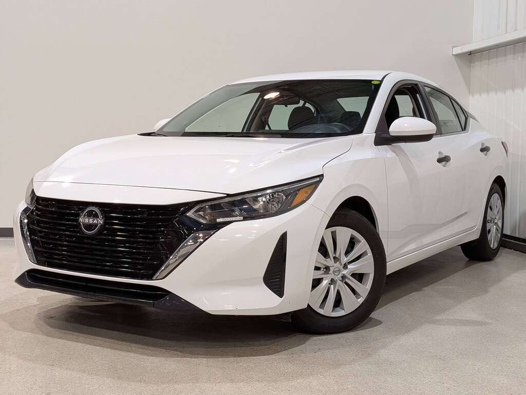 2024 Nissan Sentra S Plus CVT White Val-David - photo #0